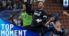 Unbelievable save from Handanović keeps Lazio out! | Inter 1-0 Lazio | Top Moment | Serie A