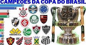 Campeões da Copa do Brasil (1989 - 2022)