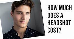 How much does a professional headshot cost?