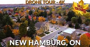 New Hamburg Unveiled: A 4K Aerial Tour of Ontario's Charming Gem