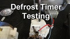 How to Test your Defrost Timer
