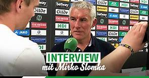 Mirko Slomka im 96TV-Interview