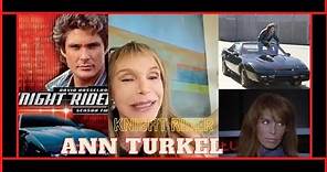 Ann Turkel - Knight Rider - Interview