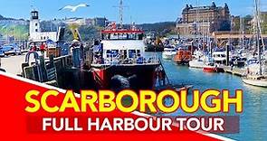 SCARBOROUGH | Full tour of Scarborough Harbour, North Yorkshire, England