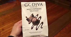 Godiva Dark Chocolate Ganache Heart Masterpieces