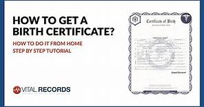 How To Get My Birth Certificate?