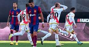 Rayo Vallecano - FC Barcelona | El gol de Unai López