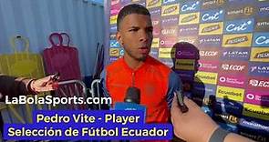 Selección de Ecuador en New Jersey - Pedro Vite