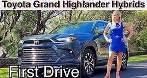 2024 Toyota Grand Highlander Hybrid review // Best Toyota Yet?