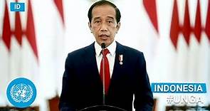 (Bahasa Indonesia) 🇮🇩 Indonesia - President Addresses UN General Debate, 76th Session | #UNGA