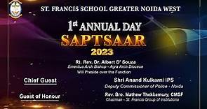 ANNUAL DAY 2023 Full Master Video St Francis School Greater Noida West