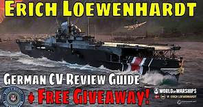 German Carriers CV Erich Loewenhardt World of Warships Wows Review