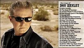 Best Songs Of Don Henley (Full Album HD) || Don Henley's Greatest Hits