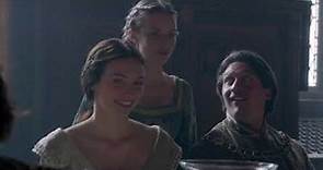 The White Queen: Elizabeth Woodville's coronation dinner | Anne, Richard, Isabel and George | 1x2