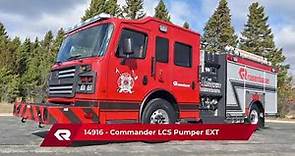 14916 - Rosenbauer Commander LCS Pumper EXT