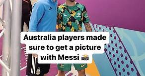 Some Australia players managed to get a picture with Messi, and Cameron Devlin even swapped jerseys with him after the game! 😮 #FIFAWorldCup | TSN