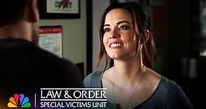 Velasco and Muncy Get Flirty | Law & Order: SVU | NBC