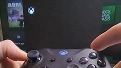 this button combo works on your xbox controller