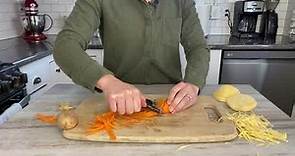 How to Use a Julienne Peeler