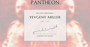 Yevgeny Miller Biography | Pantheon