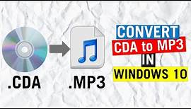 How To Convert CD Audio To MP3 | Quick and Easy