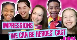 We Can Be Heroes Netflix Cast Does Impressions — Guppy, Ojo and More