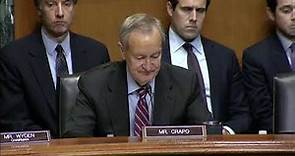 Crapo Statement at IRS Chief Counsel and Social Security and Medicare Trustees Nomination Hearing