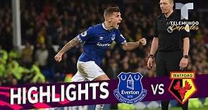 Everton vs. Watford: 2-2 Goals & Highlights | Premier League | Telemundo Deportes