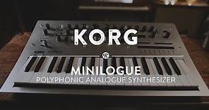 Korg Minilogue Analogue Polyphonic Synthesizer | Reverb Demo Video