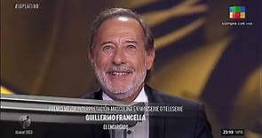 GUILLERMO FRANCELLA gana el premio a "Mejor Interpretación Masculina en Miniserie por "EL ENCARGADO"