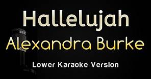 Hallelujah - Alexandra Burke (Karaoke Songs With Lyrics - Lower Key)
