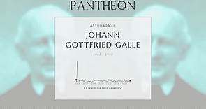 Johann Gottfried Galle Biography - German astronomer (1812–1910)