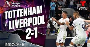 Highlights & Goles: Tottenham v. Liverpool 2-1 | Premier League | Telemundo Deportes