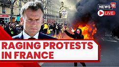 Fresh Protests Over Pension Reforms Grip France | France Protests 2023 News Live | France News LIVE
