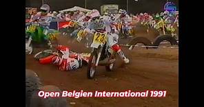 MX International Belgiche Masters 1991 mit Stefan Everts