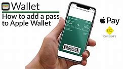 Apple Wallet: Add passes (2019)