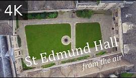 St Edmund Hall, University of Oxford, from the air