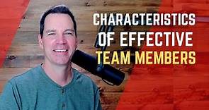 Characteristics of Effective Team Members