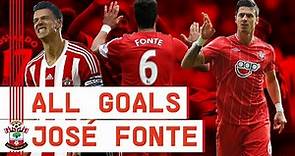 JOSÉ FONTE: All goals for Southampton!