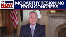 BREAKING: Kevin McCarthy resigning from Congress | LiveNOW from FOX