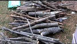Processing Small Firewood - Efficient and Clean