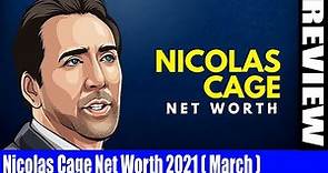 Nicolas Cage Net Worth 2021 (March) - Want To Know His Income? Watch And Find Out! | DodBuzz