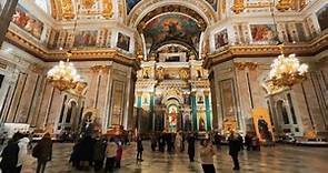 Inside of St Isaac’s Cathedral in St Petersburg, Russia! Wow!