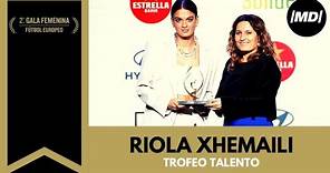 Entrevista a Riola Xhemaili, Trofeo Talento