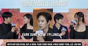 Queen Of Tears Couple Charms Talk: Kim Soo Hyun, Kim Ji Won, Kwak Dong Yeon, Lee Joo Bin at presscon