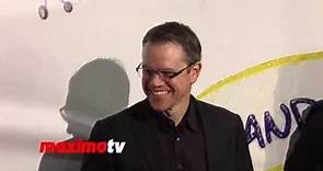 Matt Damon and Jason Patric "Stand Up For Gus" Benefit Event Red Carpet