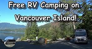 Free RV Camping on Vancouver Island!