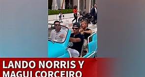 Pillan a la NOVIA de JOAO FÉLIX y a LANDO NORRIS juntos por las CALLES DE MÓNACO | AS