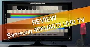 Samsung 40KU6072 KU6000 UHD TV review