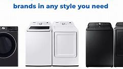 Ready for a New Washer and Dryer?